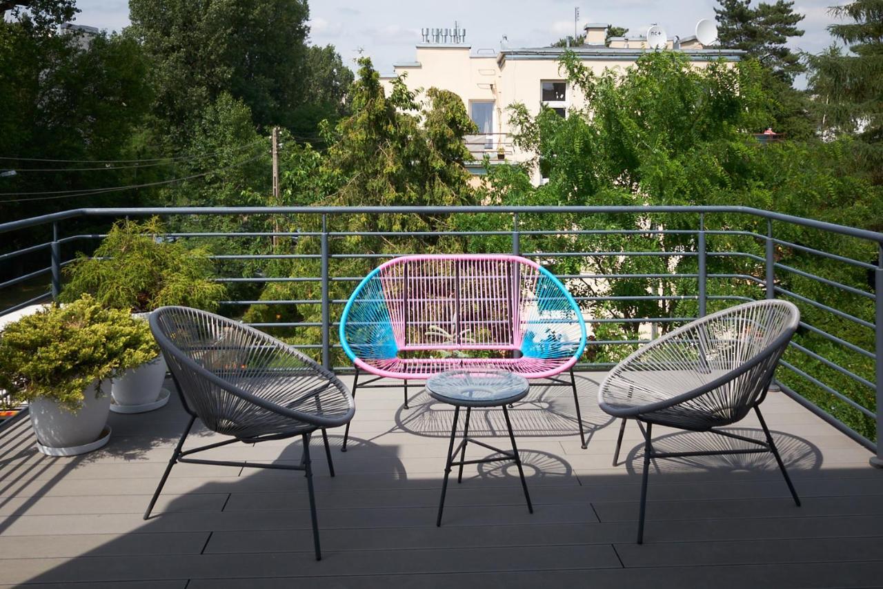 Stare Bielany Apartments Warschau Exterior foto